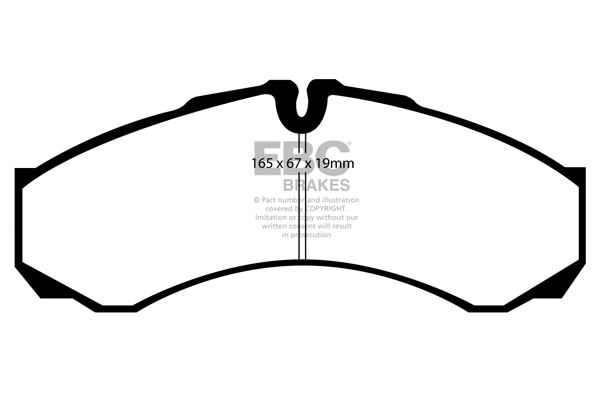 Brake Pad Set, disc brake (DP1294)