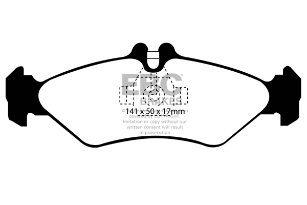 Brake Pad Set, disc brake (DP1069/2)