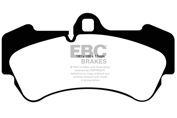 Brake Pad Set, disc brake (DP41521R)