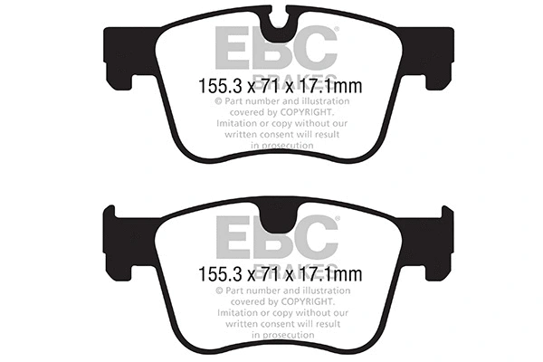 Brake Pad Set, disc brake (DP22359)