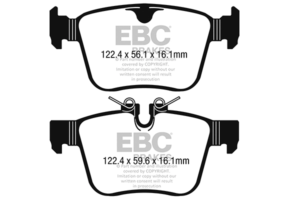 Brake Pad Set, disc brake (DP22246)