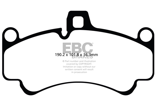 Brake Pad Set, disc brake (DP31516C)