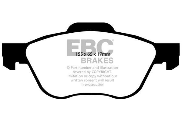 Brake Pad Set, disc brake (DP1376)