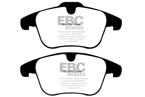 Brake Pad Set, disc brake (DP1932)