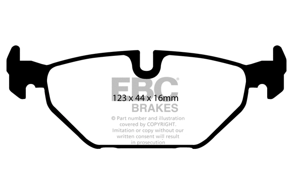 Brake Pad Set, disc brake (DP31405C)