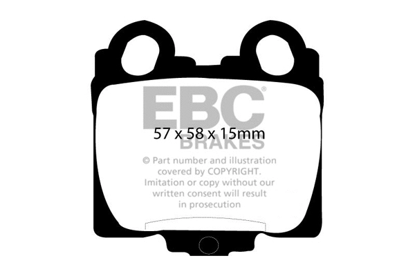 Brake Pad Set, disc brake (DP1224)
