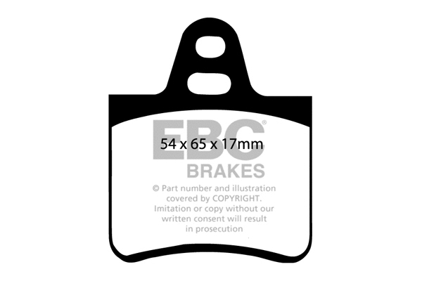 Brake Pad Set, disc brake (DP350)