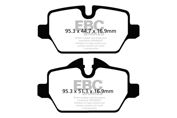 Brake Pad Set, disc brake (DP22102)