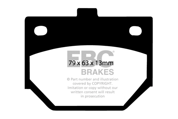 Brake Pad Set, disc brake (DP329)