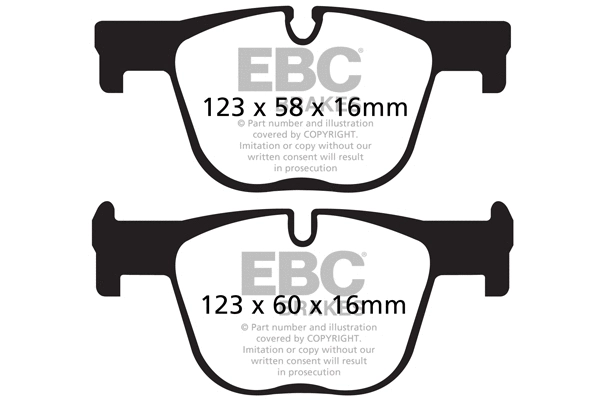 Brake Pad Set, disc brake (DP22131)
