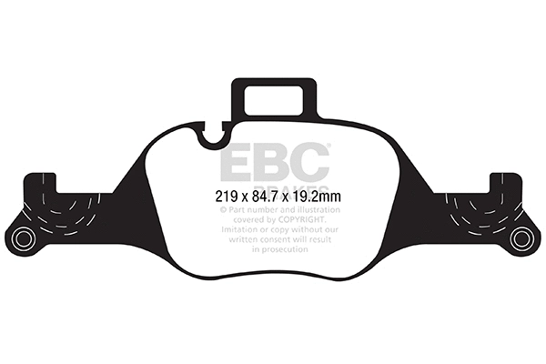 Brake Pad Set, disc brake (DP22289)