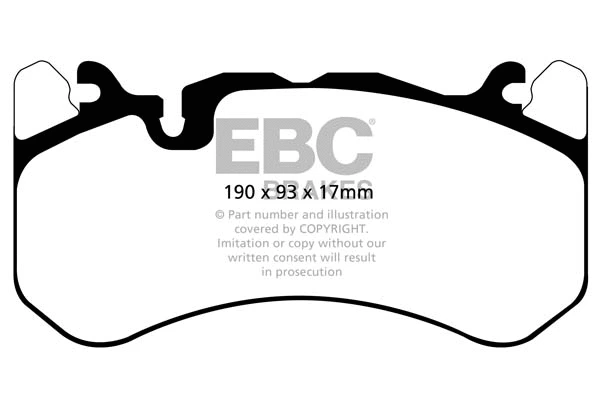 Brake Pad Set, disc brake (DP42081R)