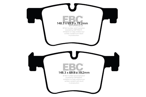 Brake Pad Set, disc brake (DP22105)