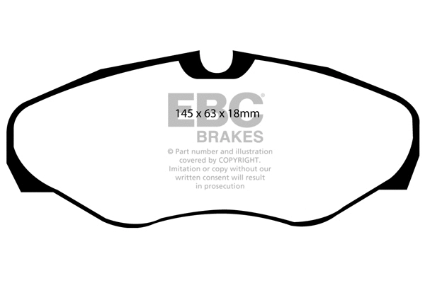 Brake Pad Set, disc brake (DP1461)