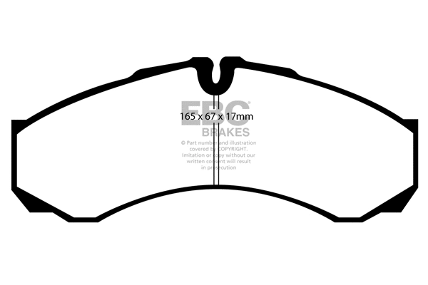 Brake Pad Set, disc brake (DP1294/2)