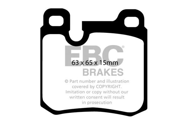 Brake Pad Set, disc brake (DP3996C)