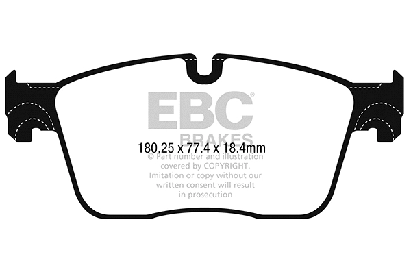 Brake Pad Set, disc brake (DP22253)