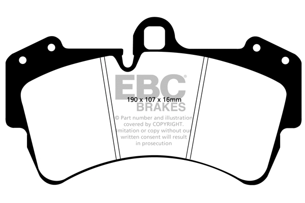 Brake Pad Set, disc brake (DP41473R)