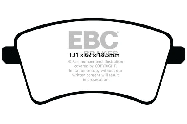 Brake Pad Set, disc brake (DP22033)