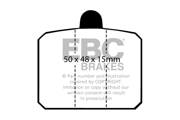 Brake Pad Set, disc brake (DP275)