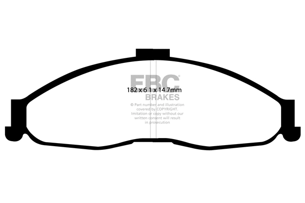 Brake Pad Set, disc brake (DP31239C)