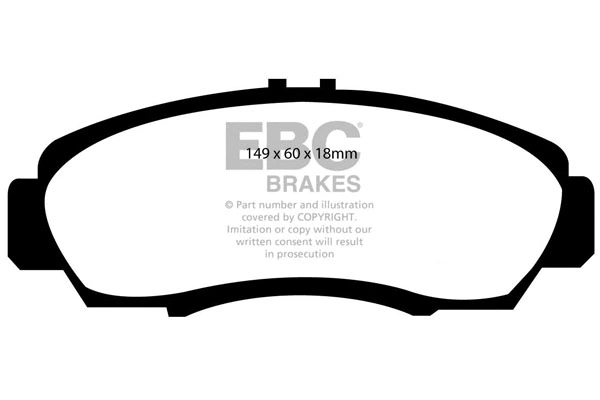 Brake Pad Set, disc brake (DP21610)