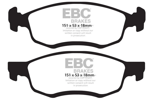 Brake Pad Set, disc brake (DPX2032)