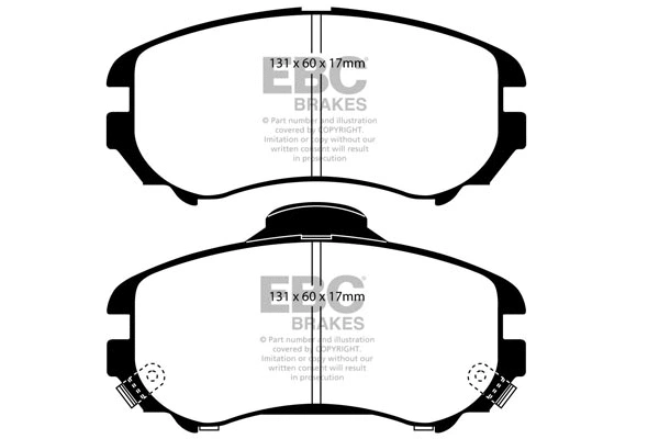 Brake Pad Set, disc brake (DP21643)