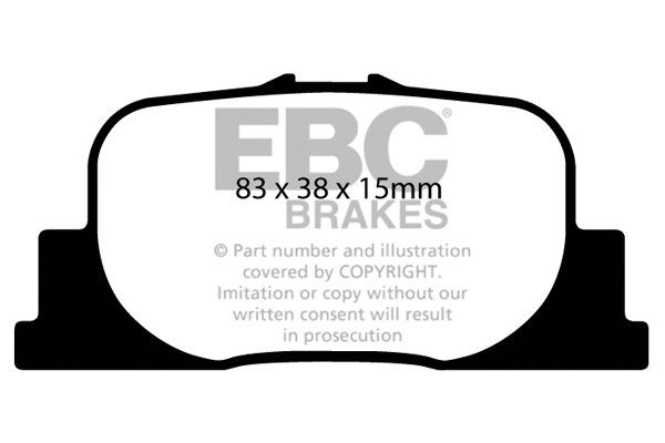 Brake Pad Set, disc brake (DP1456)