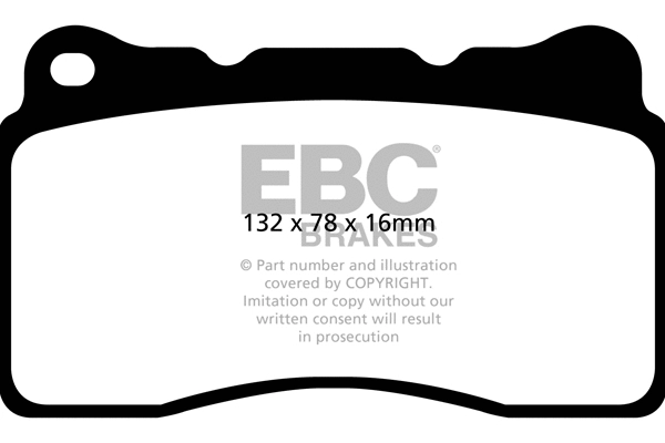 Brake Pad Set, disc brake (DP32093C)