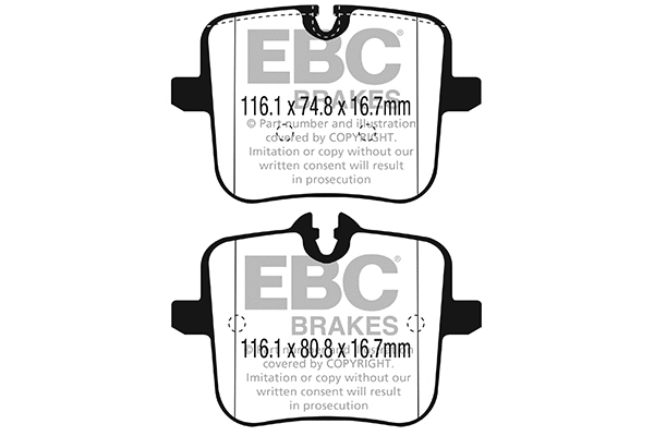 Brake Pad Set, disc brake (DP32320C)