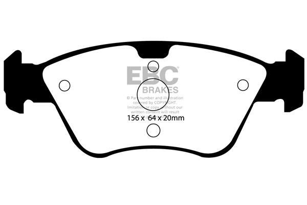 Brake Pad Set, disc brake (DP1075)