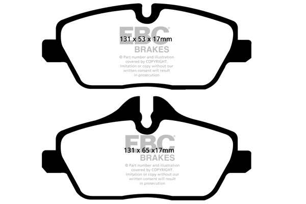 Brake Pad Set, disc brake (DP1578)