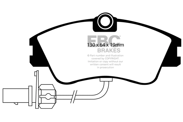 Brake Pad Set, disc brake (DP1030/2)