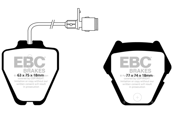 Brake Pad Set, disc brake (DP21328)