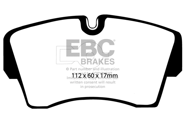 Brake Pad Set, disc brake (DP754)