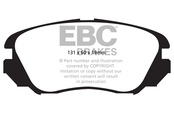Brake Pad Set, disc brake (DP22013)