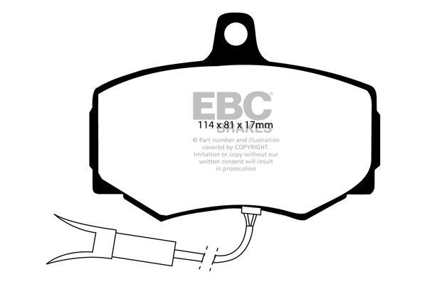 Brake Pad Set, disc brake (DP3756/2C)
