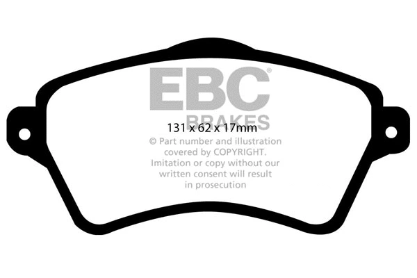 Brake Pad Set, disc brake (DP1352)