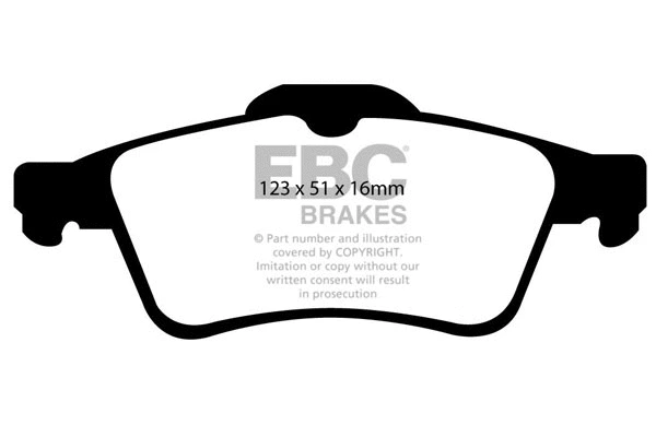 Brake Pad Set, disc brake (DP1448)