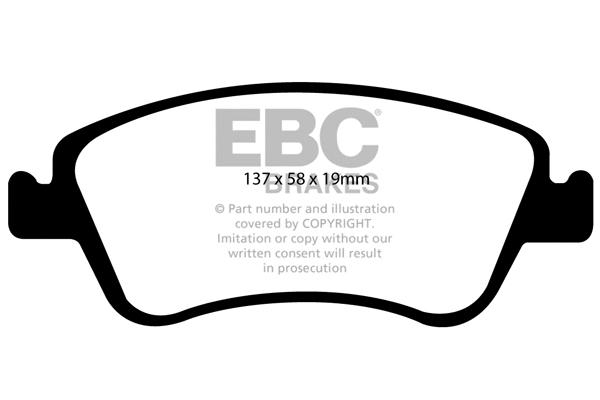 Brake Pad Set, disc brake (DP1948)