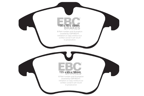 Brake Pad Set, disc brake (DP1911)