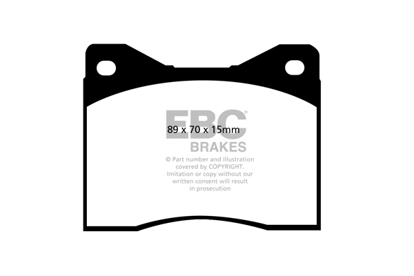 Brake Pad Set, disc brake (DP2753/2)