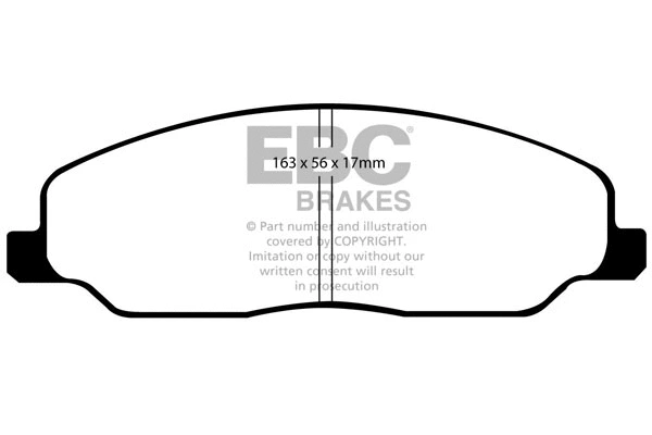 Brake Pad Set, disc brake (DP21740)