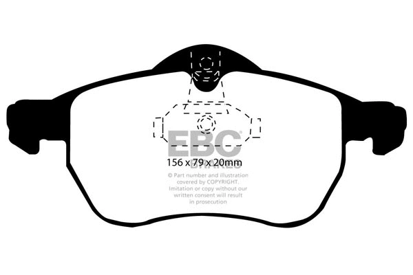 Brake Pad Set, disc brake (DP1183)