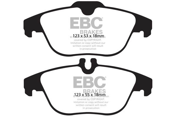 Brake Pad Set, disc brake (DP22012)