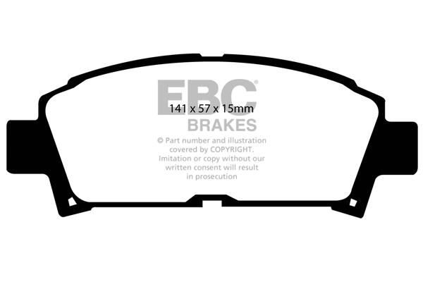 Brake Pad Set, disc brake (DP2995)