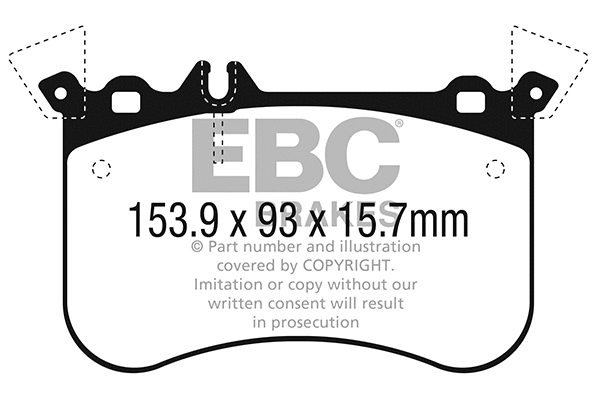 Brake Pad Set, disc brake (DP32311C)
