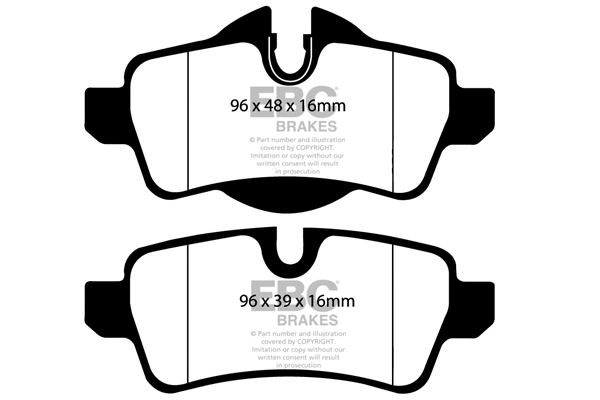 Brake Pad Set, disc brake (DP1931)