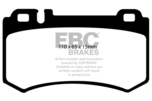 Brake Pad Set, disc brake (DP31490C)